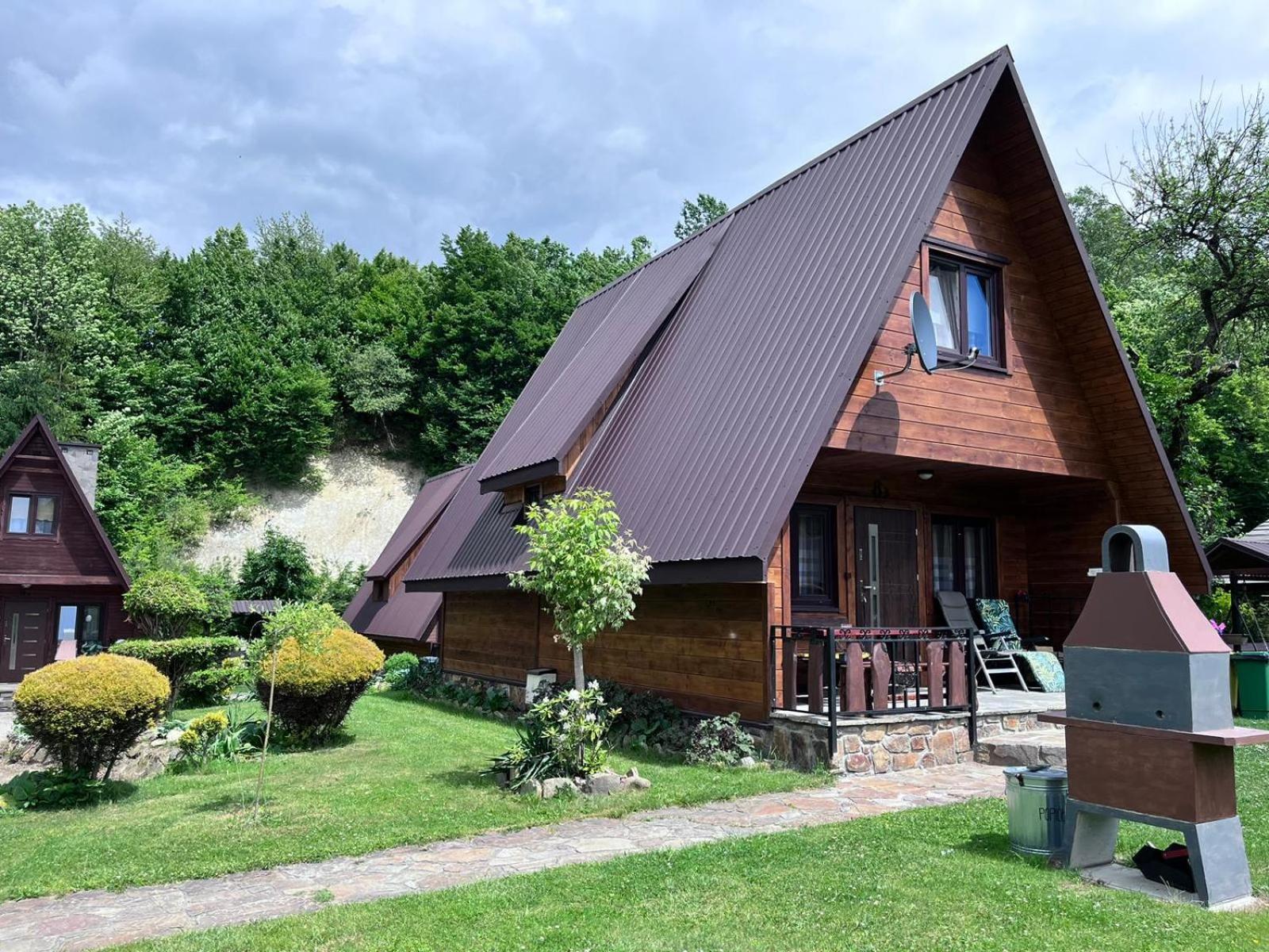 Domki Pod Skalka Baligród Exteriér fotografie