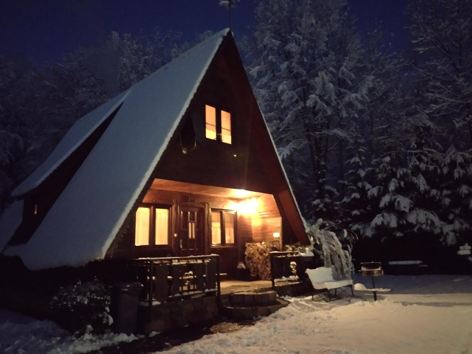 Domki Pod Skalka Baligród Exteriér fotografie
